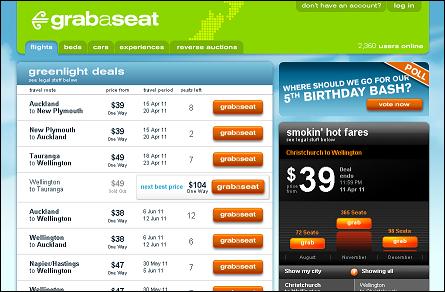 Air Nz Grab A Seat Deals Lamoureph Blog Source For